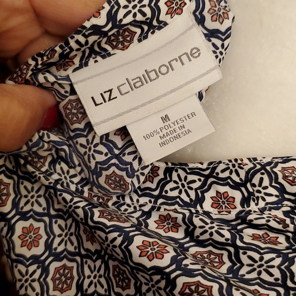 ‼️SOLD‼️ Liz Claiborne blouse sz M - Picture 6 of 7